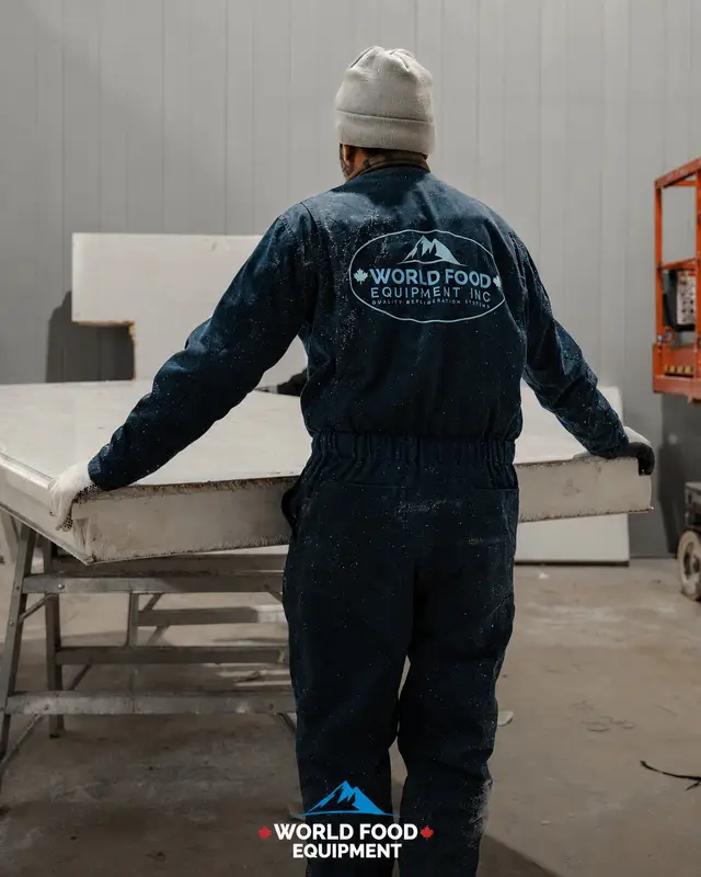 WFE walk-in install, Burlington service area