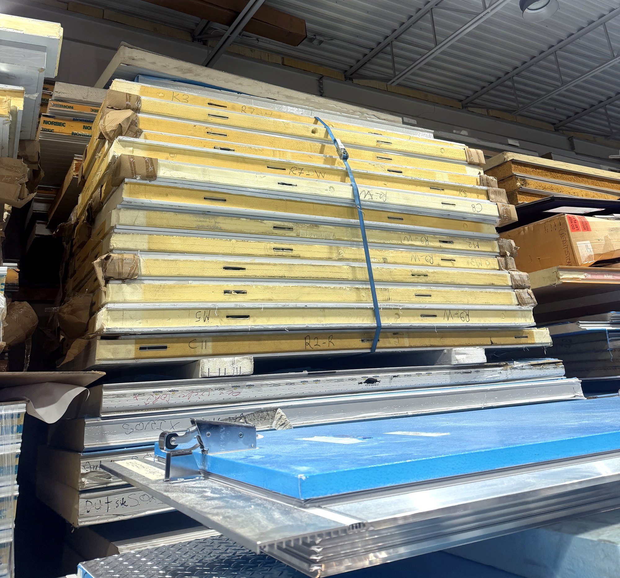 Used Walk-In Cooler Panel Kit - Panels + Door, for sale from World Food Equipment, Mississauga Ontario